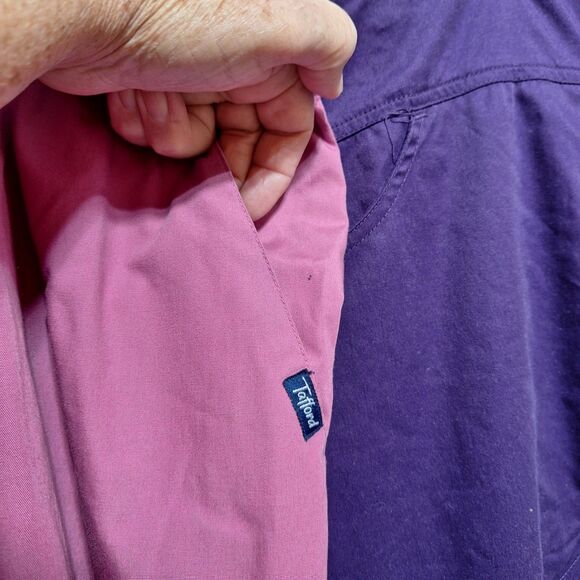 Womens Tafford Scrub Pants 4X Pink Purple Medical Pockets Lot Of 2 Uniform‎ Work - Picture 13 of 16